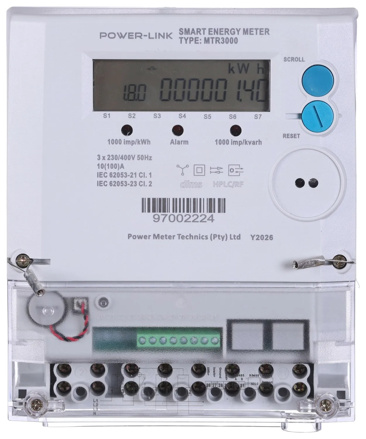 MTR3000 energy meter