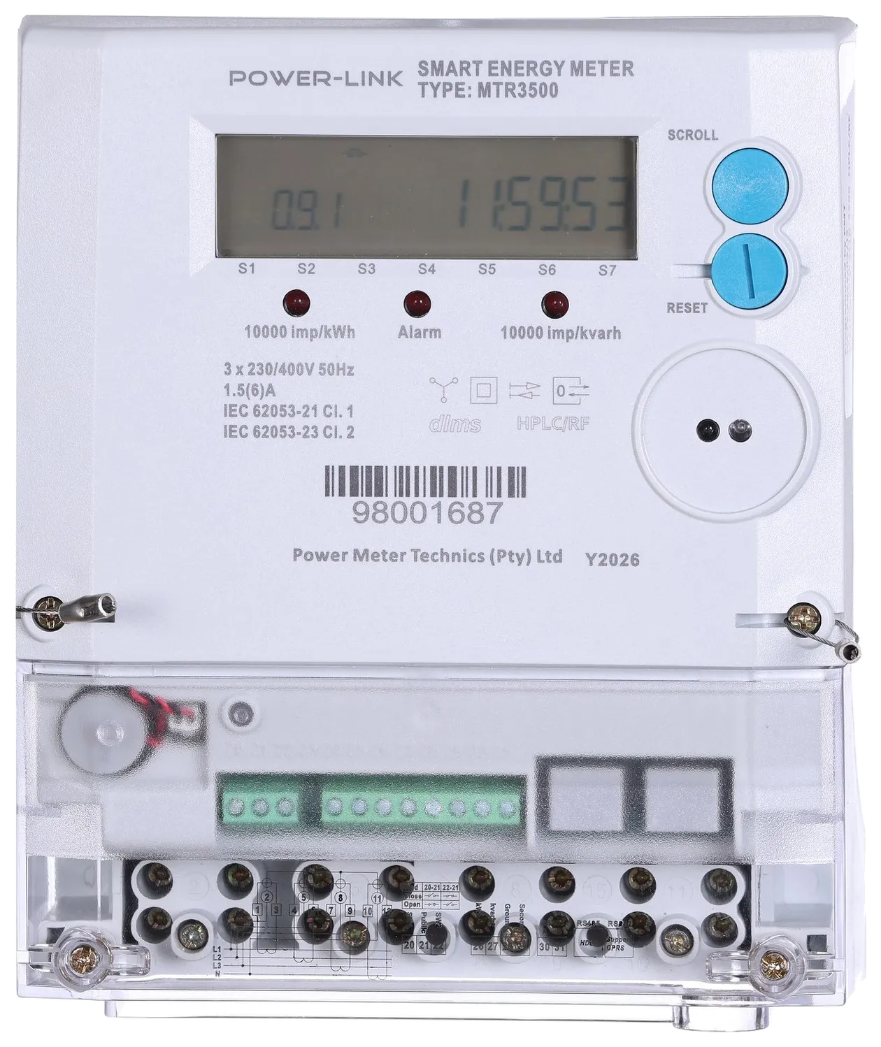 MTR3500 energy meter
